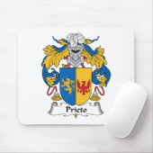 Prieto Familienwappen Mousepad (Mit Mouse)