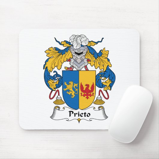 Prieto Familienwappen Mousepad (Mit Mouse)
