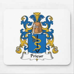 Prieur Familienwappen Mousepad