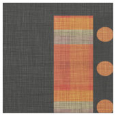 Prim Black Crow Patchwork Pumpkin-Erntedank Stoff (Nahaufnahme)