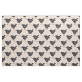 Prim Black Crows on Polka gepunkteter Hintergrund Stoff (Fat Quarter (45,7 x 55,9 cm))