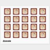 Prim Country Snowman Sticker (Blatt)