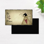 Prim Crow in einer Wasserdose - Giftmarken (Schreibtisch)