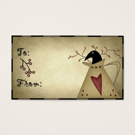 Prim Crow in einer Wasserdose - Giftmarken (Vorderseite)