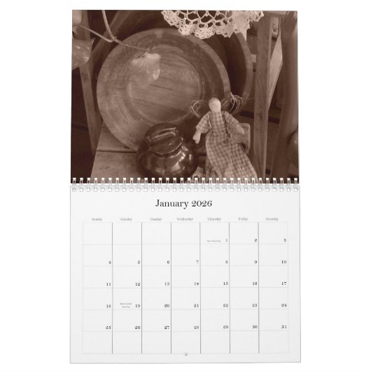 Prim Mischungs-Kalender Kalender (Jan 2026)