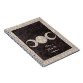 Prim Moon Design Book of Shadows BOS Grimoire Notizblock (Rechte Seite)