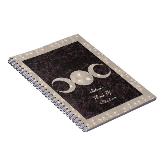 Prim Moon Design Book of Shadows BOS Grimoire Notizblock (Rechte Seite)