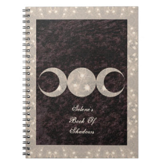 Prim Moon Design Book of Shadows BOS Grimoire Notizblock