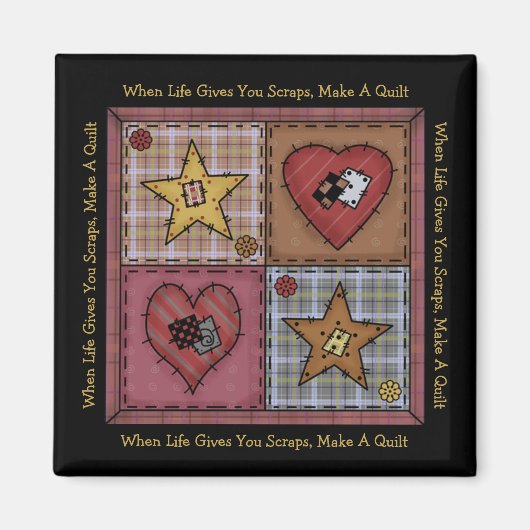 Prim Patchework Quilters Magnet (Vorne)