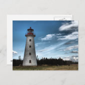 Prim Point Lighthouse Postkarte (Vorne/Hinten)
