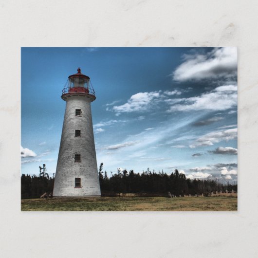 Prim Point Lighthouse Postkarte (Vorderseite)