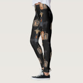 Prim Pumpkin, Hexe, Katze | Halloween Leggings (Links)