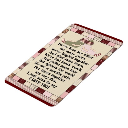 Prim Sisters Magnetmagnet Magnet (Linke Seite)