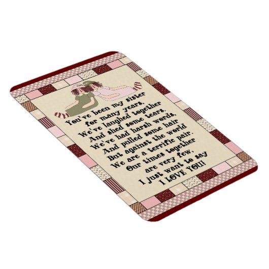 Prim Sisters Magnetmagnet Magnet (Rechte Seite)