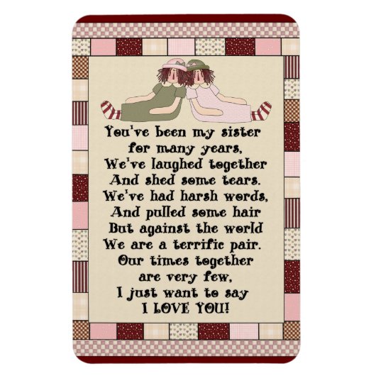 Prim Sisters Magnetmagnet Magnet (Vertikal)