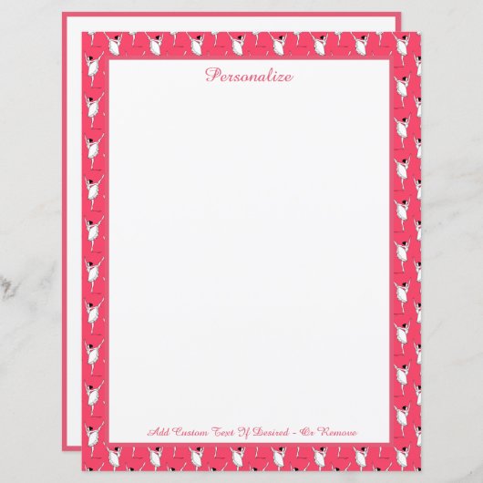 Prima Ballerina Balletttänzer Persönlich gestalten (Vorne/Hinten)