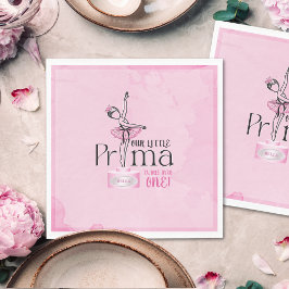 Prima Ballerina Birthday Napkin Serviette