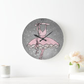 'Prima Ballerina' Clock Große Wanduhr (Zuhause)