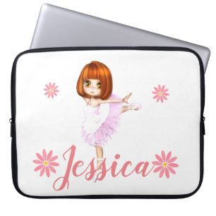 Prima Ballerina Custom Laptopschutzhülle