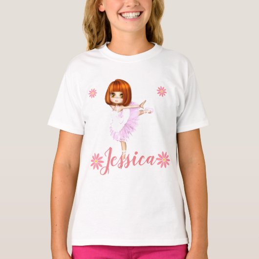 Prima Ballerina Custom T-Shirt (Vorderseite)