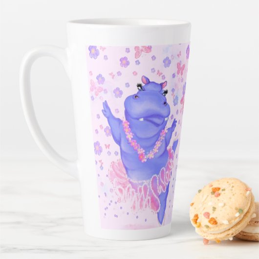 Prima Ballerina Hippo - Happy Dancer Milchtasse (Beispiel)