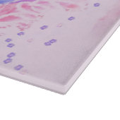 Prima Ballerina Hippo - Happy Dancer Schneidebrett (Ecke)