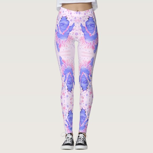 Prima Ballerina Hippo Leggings (Vorderseite)