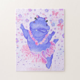 Prima Ballerina Hippo - Spaß Puzzle
