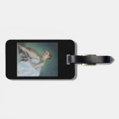 Prima Ballerina Luggage Tag Gepäckanhänger (Rückseite horizontal)