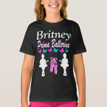 PRIMA BALLERINA PERSONALISIERT T SHIRT