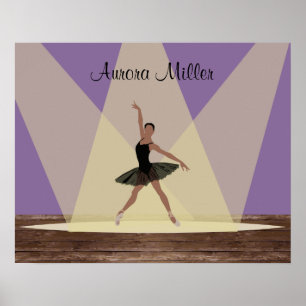 Prima Ballerina-Plakat Poster