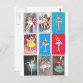 Prima ballerina postkarte (Vorne/Hinten)