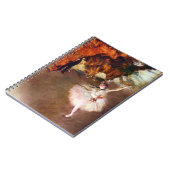 Prima Ballerina, Rosita Mauri by Edgar Degas Notizblock (Linke Seite)