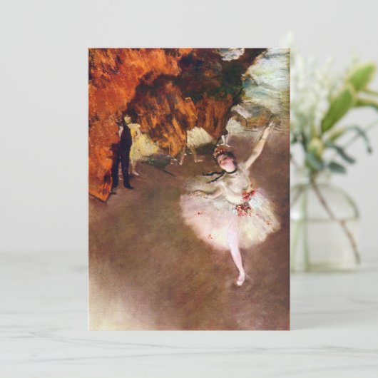 Prima Ballerina, Rosita Mauri von Edgar Degas (Stehend Vorderseite)