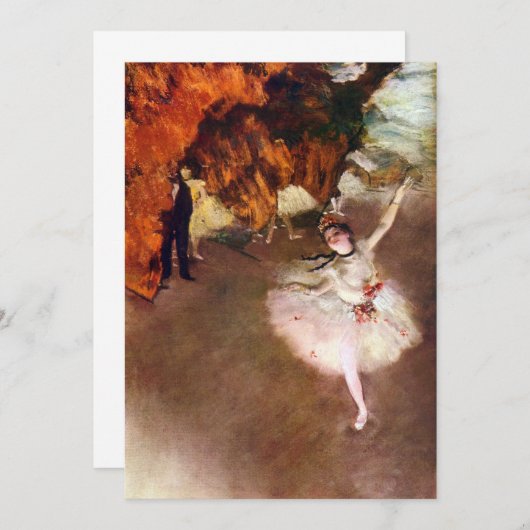 Prima Ballerina, Rosita Mauri von Edgar Degas (Vorne/Hinten)