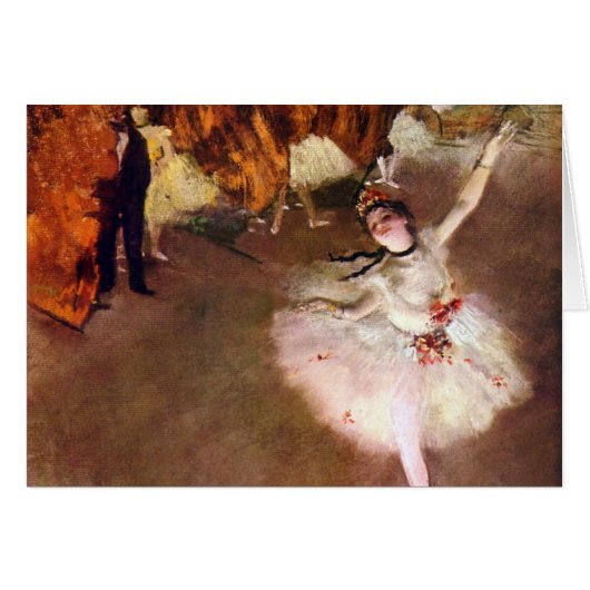 Prima Ballerina, Rosita Mauri von Edgar Degas (Vorderseite (Horizontal))