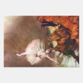 Prima Ballerina, Rosita Mauri von Edgar Degas Geschenkpapier Set (Vorderseite 2)
