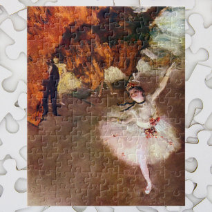 Prima Ballerina, Rosita Mauri von Edgar Degas Puzzle