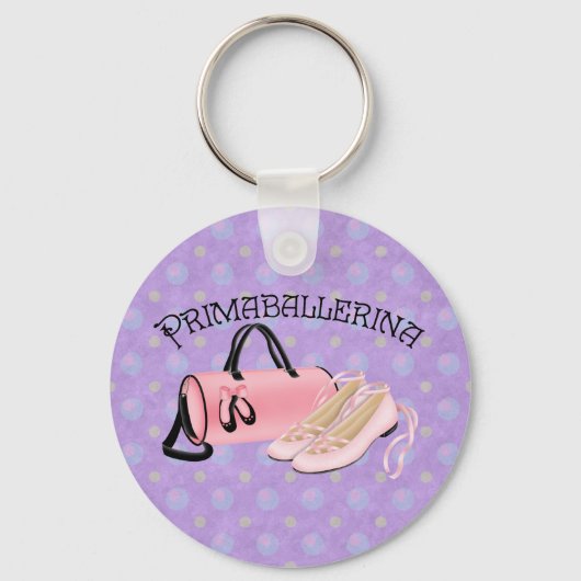 Prima Ballerina Schlüsselanhänger (Vorderseite)