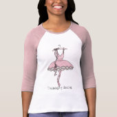 "Prima Ballerina-" Shirt (Vorderseite)