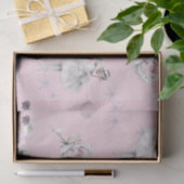 Prima Ballerina Swan und Rose Seidenpapier (Geschenk)