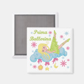 Prima Ballerina Tshirts und Geschenke Magnet (Vorderseite/Rückseite)