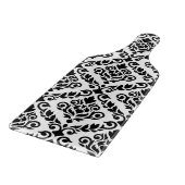 Prima Damask Muster Black auf Weiß Schneidebrett (Ecke)