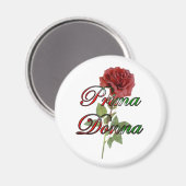Prima Donna Magnet (Vorderseite/Rückseite)