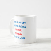 Prima donna, phantastisch kaffeetasse (Vorderseite Links)