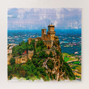 Prima Torre Guaita. Republic San Marino. Puzzle