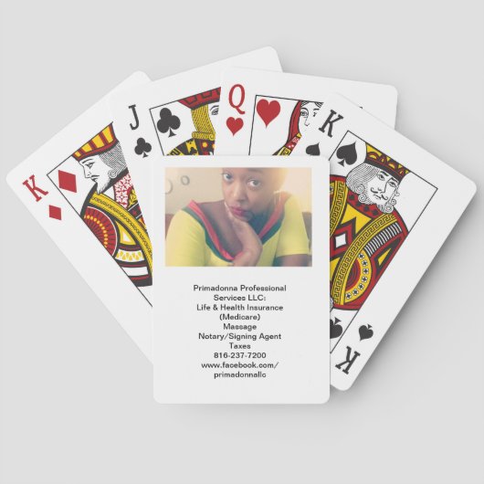 Primadonna Spielkarten (Rückseite)