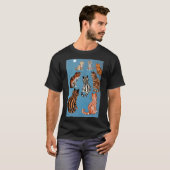 Primadonna von der Nacht, Louis Wain T-Shirt (Vorne ganz)