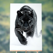 Primal Power 002 – schwarzer Panther Acrylschild (Neutral)
