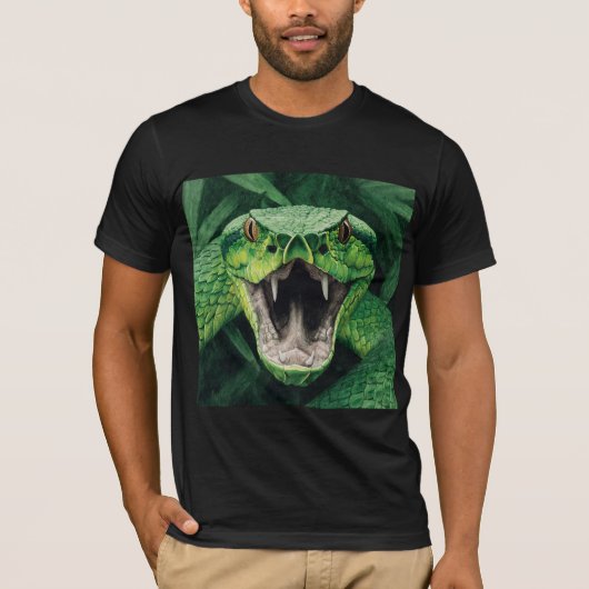 Primal Power 008 – Schlange T-Shirt (Vorderseite)